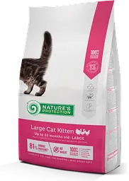 Сухий корм для кошенят великих порід Nature's Protection Large cat Kitten, 2 кг