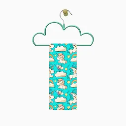 Пелюшки фланелеві Cosas Mint Unicorn 80х100 см, м'ятні - мініатюра 3