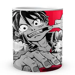 Кухоль GeekLand Великий куш One Piece Луффі OP.02.022 330 мл білий - мініатюра 2