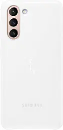 Чохол протиударний LED Cover EF-KG996CWEGRU для Samsung Galaxy S21 Plus (6.7") White - мініатюра 4
