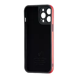 Чохол Jinduka Leather Protected Camera iPhone 13 Pro Max Red - мініатюра 3
