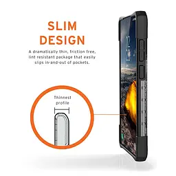 Чохол оригінальний протиударний UAG Plasma (Original) 2203114343 для Samsung Galaxy Note 20 Ultra SM-N985 (6.9") Ice - мініатюра 7
