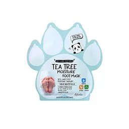 Маска Esfolio для ніг Tea Tree Moisture Foot Mask зволожуюча з екстрактом чайного дерева