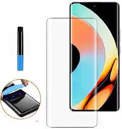Захисне скло DK для Oppo A1 Pro/Reno8 T 5G UV Curved 015456 clear 2 шт. - мініатюра 5