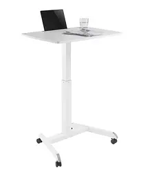 Мобільний робочий столик OfficePro White (ODM380W) - мініатюра 5