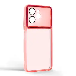 Защитный чехол для TECNO Spark 40 4G, Shade, розовый, TPU+PC, матовый, защита всего корпуса, панель-накладка, противоударный, с высокими бортами, амортизирует удары при падениях, ArmorStandart (ARM87903) - мініатюра 2