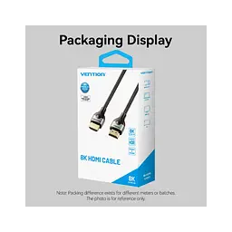 Кабель мультимедійний HDMI M to HDMI M 1.0m 8K60Hz ultra thin cotton braided green Vention (ALOGF) - мініатюра 9