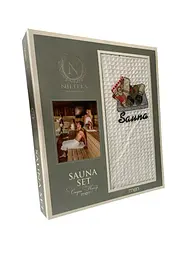 Рушник-спідниця вафельний для лазні Cotton SAUNA MAN 75х150 см TC303375773