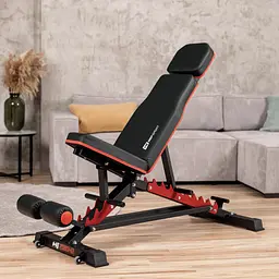 Лавка тренувальна Hop-Sport HS-2090HB із фіксатором для ніг - мініатюра 9