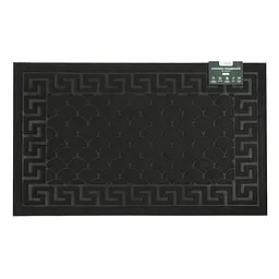 Килимок придверний Eco Fabric Луска без кромки чорний 45 х 75 см (4575-001)