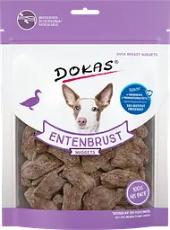 Ласощі для собак Dokas Качині нагетси 110 г