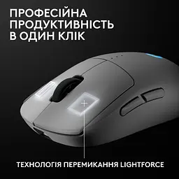 Мишка Logitech G Pro 2 Lightspeed Wireless White (910-007302) - мініатюра 8