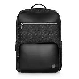 Рюкзак для ноутбука Wiwu Master Fingerprint Lock Backpack 15.6 чорний - мініатюра 2