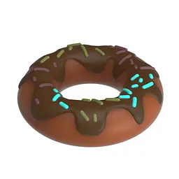 Кільце для члена Pretty Love Choco Super Donut Silicone Cock Ring PRETTY LOVE BI-210344 103647 - мініатюра 4