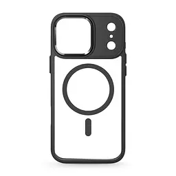 Чехол Apple iPhone 17 Pro Max, Unit MagSafe, черный, прозрачный, магсейф, ударопрочный, магнитный, панель-накладка с поддержкой MagSafe, с поддержкой беспроводной зарядки, TPU+PC, защита всего корпуса, ударопрочный, ArmorStandart (ARM86297)