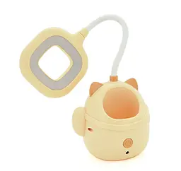 Гнучка настільна лампа Voltronic Yellow Cat з органайзером, 2 режими, 4,2 В 600 мА·год - мініатюра 2