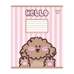 Зошит Yes Hello Puppy А5 12 аркушів коса лінія (767807), в асортименті - мініатюра 2