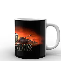 Кухоль GeekLand World of Tanks лого WT.02.024 330 мл білий - мініатюра 2