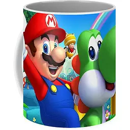 Кухоль GeekLand Super Mario Bros  games SM 02.03 330 мл білий - мініатюра 2