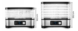 Сушарка для овочів фруктів ягід та снеків дегідратор Mozano PRO Food Dryer 450W - мініатюра 7