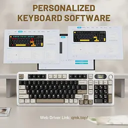 Клавіатура Attack Shark X98 Pro RGB Linear Blueberry Switch Cheese White (AS-6972792470559-CW-UA) [166778] - мініатюра 8