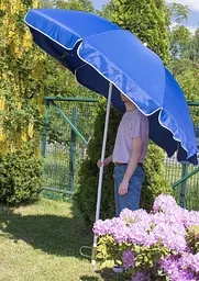 Парасолька садова Jumi Garden 240см синій - мініатюра 2