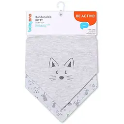 Нагрудник-хустинка BabyOno Кошеня 2 шт. (879/11) - мініатюра 2