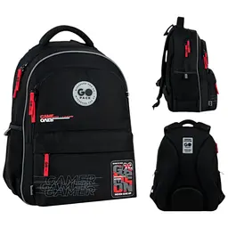 Рюкзак GoPack Education 182M Born To Win Чорний (GO26-182M-5)