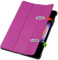 Чохол-книжка BeCover Smart Case для Xiaomi Pad 6S Pro 12.4 Пурпуровий (711086) - мініатюра 5