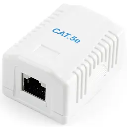 Комп'ютерна розетка Cablexpert RJ45x1 FTP, cat.5e (NCAC-1F5E-01)