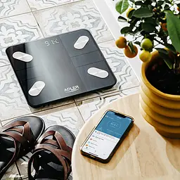 Підлогові ваги Adler AD 8186 Black Smart - мініатюра 9