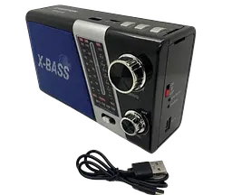 Акумуляторний радіоприймач Everton RT-816 з ліхтарем Bluetooth FM USB SD (1756375709) - мініатюра 5