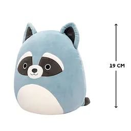 М'яка іграшка Squishmallows Єнот Роккі 19 см (SQCR05407) - мініатюра 2