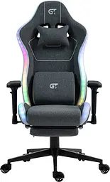 Геймерское кресло GT Racer (X-2306 Fabric Gray L) - мініатюра 3