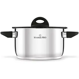 Набір посуду Starke Pro Sante LKA-194HMYIO-8PCS-BLACK 8 предметів (LK240506) - мініатюра 3