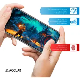 Скло захисне ACCLAB Full Glue Apple iPhone 16E Black (1283126614279) - мініатюра 6