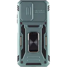 Ударостійкий чохол Camshield Army Ring для Xiaomi Redmi 9A Зелений / Light Green - мініатюра 2