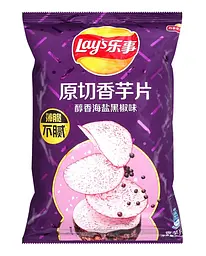 Чіпси Lay's Taro Sliced Sea Salt Black Pepper 60 г