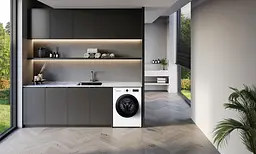 LG Пральна машина фронтальна, 7кг, 1200, A, 44см, - мініатюра 2