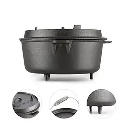 Чавунний казанок Klarstein Hotrod 145 Dutch Oven (10029168) - мініатюра 4
