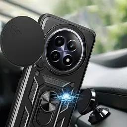 Чохол до мобільного телефона BeCover Military Realme 12 5G Black (712175) - мініатюра 3