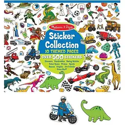 Набір наліпок Melissa & Doug 500 шт. блакитний (MD4246)    