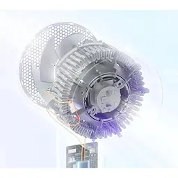 Фен Xiaomi Mijia Negative Ion Hair Dryer H301 Purple + (перехідник на EU розетку) - мініатюра 2