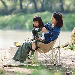 Стілець складаний Naturehike Stellaluna T01 CNH23JU13002, L, бежевий - мініатюра 6
