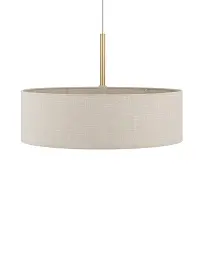 Підвісний світильник, люстра Nowodvorski 11653 Santana L E27 1x25W IP20 бежевий - мініатюра 4