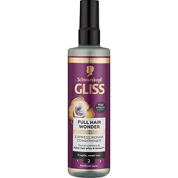 Відновлюючий експрес-кондиціонер Gliss Full Hair Wonder 200 мл - мініатюра 3