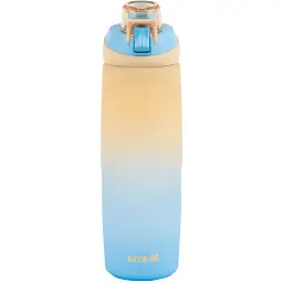 Пляшечка для води Kite бежево-синя 760 мл (K26-1200-1)