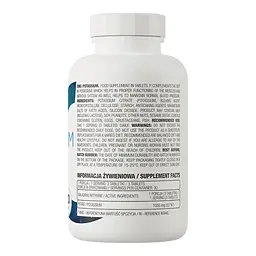 Мінерал OstroVit Potassium 90 таблеток - мініатюра 3