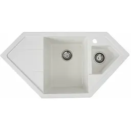 Кухонна мийка Platinum 9950 PANDORA матова Біла (SP000025180)