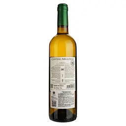 Вино Chateau Argadens Bordeaux Blanc, біле, сухе, 12,5%, 0,75 л (1438240) - мініатюра 2
